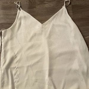NWOT Calvin Klein white tank blouse